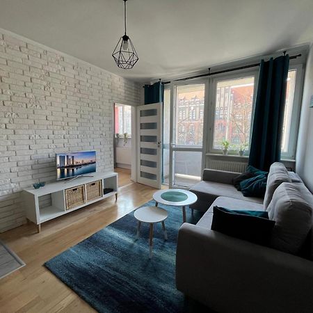 Apartament Turkusowy Szczecin Dış mekan fotoğraf
